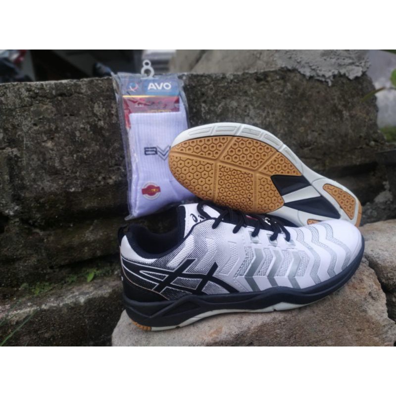 sepatu Batminton Volly jogging bonus avo Original
