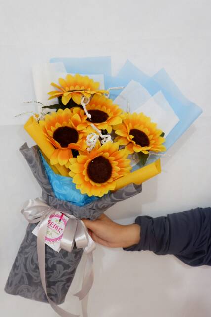 Buket Bunga Matahari Bunga Wisuda Bunga Hadiah Hadiah Pacar Hadiah Ulang Tahun Anniversary Shopee Indonesia