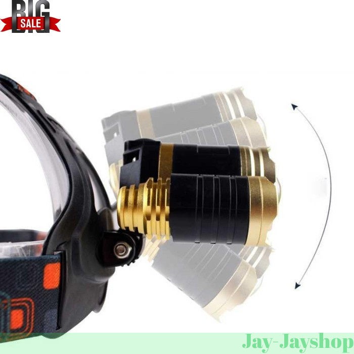 Senter Headlamp Cree XM-L 3T6 10000 Lumens LARIS