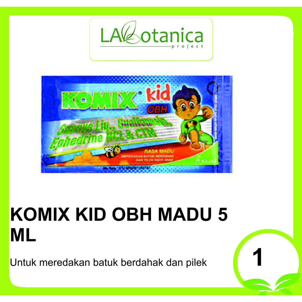 Jual Komix Kid Obh Madu 5 Ml Shopee Indonesia