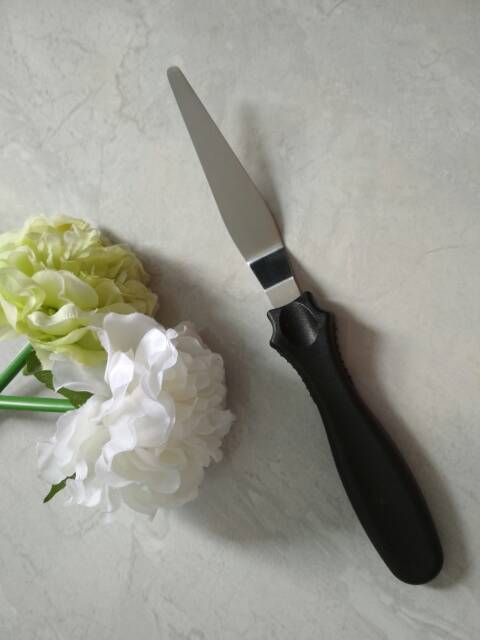 Spatula buttercream alas adonan silmat spuit rusia mawar 1M wilton 2D  spatula bengkok cutter huruf