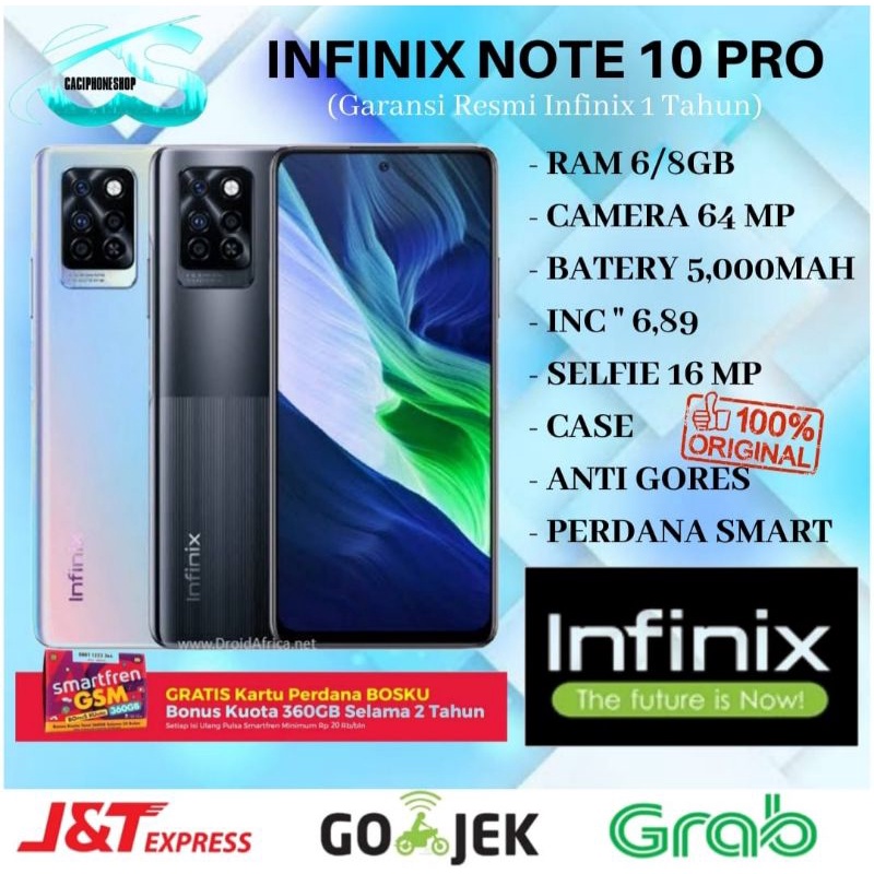 Harga infinix note 10