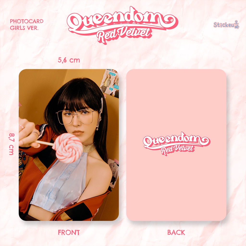 Photocard Red Velvet Queendom (Girls Ver)