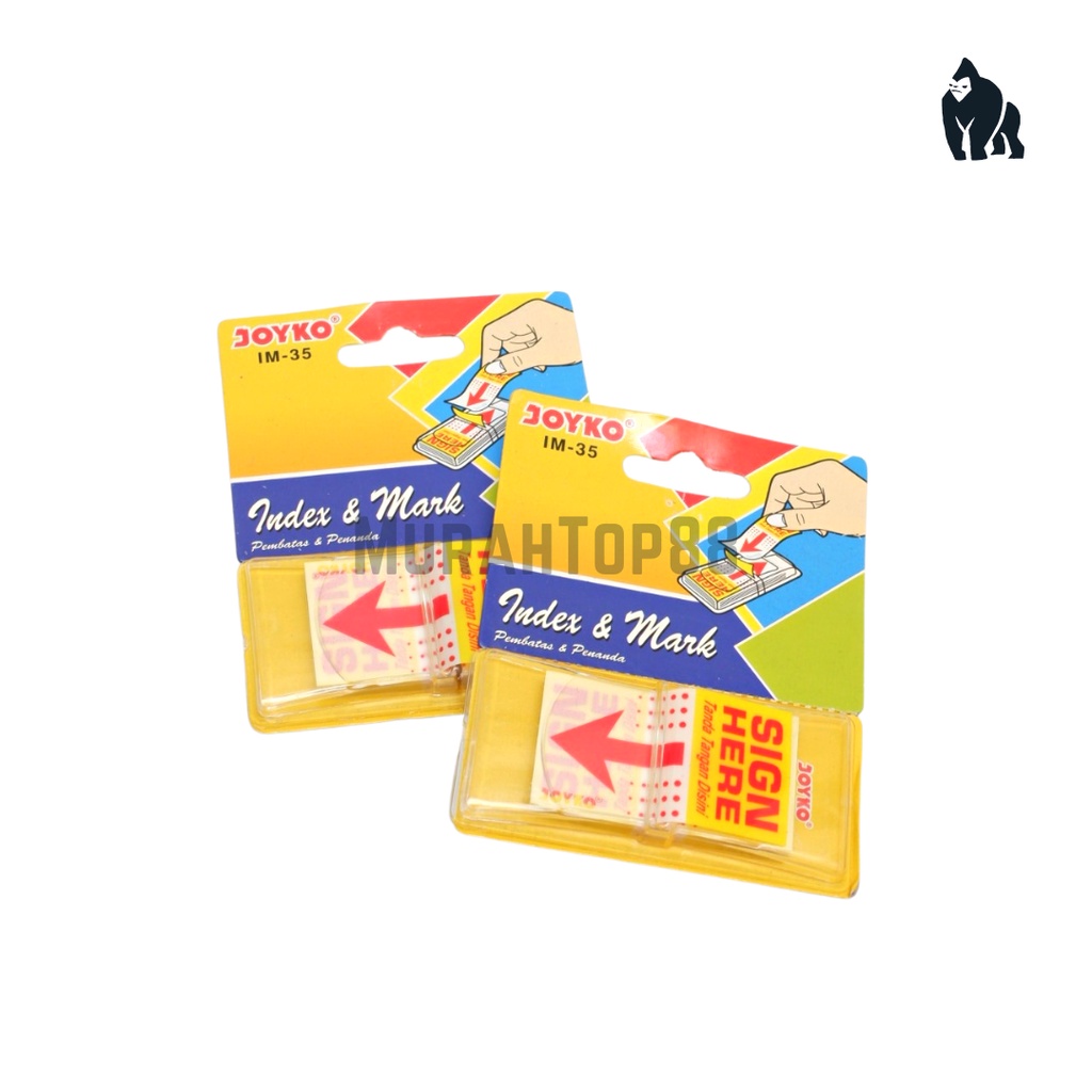 

Sign Here Joyko IM-35 / Index & Mark Sticker Tempel Tanda Tangan