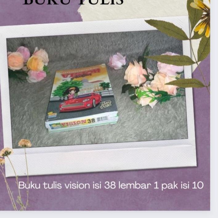 

buku tulis vision isi 38 lembar ✓