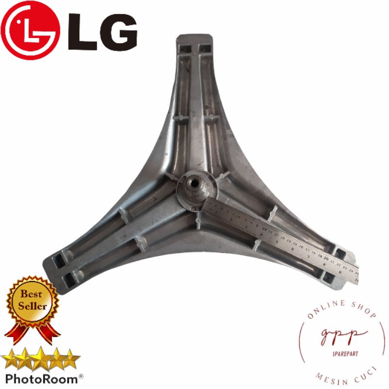 Spider Segitiga Krospis Front Loading Mesin Cuci LG