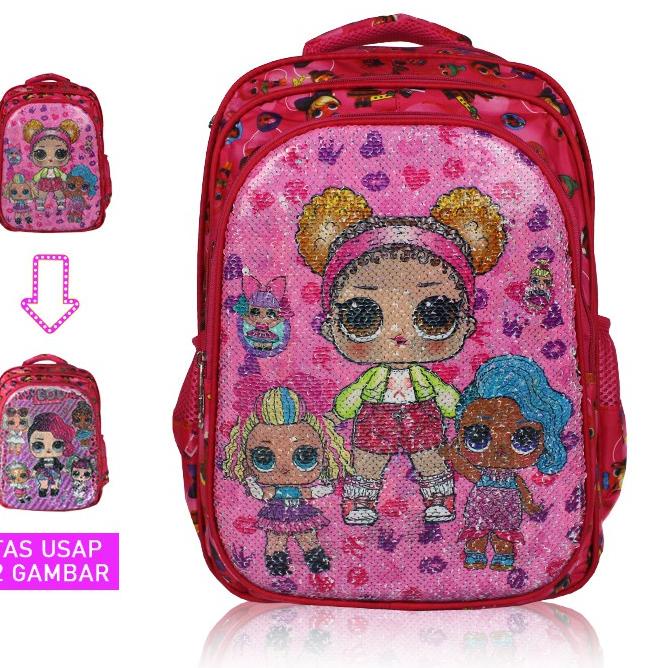 Tas Ransel KUDA PONY Anak USAP Tas Ransel 2 Gar Tas SQUIN Berubah Gar V7Z3