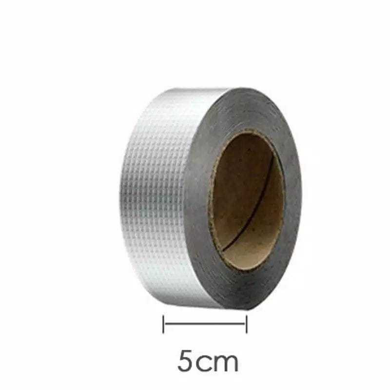 Lakban Aluminium Anti Bocor Aluminium Foil Tape Tahan Panas Waterproff