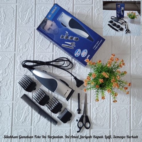 Mesin Cukur Rambut Kabel Alat Cukur Rambut HAIR CLIPPER G-MAX