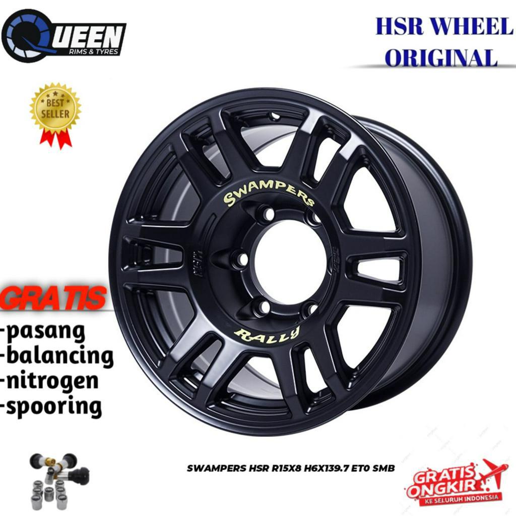 Velg mobil fortuner,pajero,land crusier,terano HSR Swampers Ring15