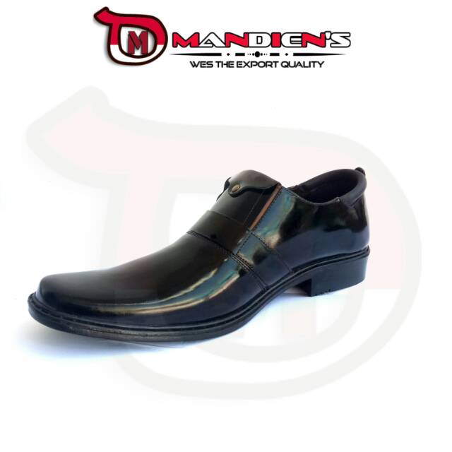 Mandiens - SJ280 / SJ180 Sepatu Pantofel Pria Kulit Asli Original Medali Export Quality