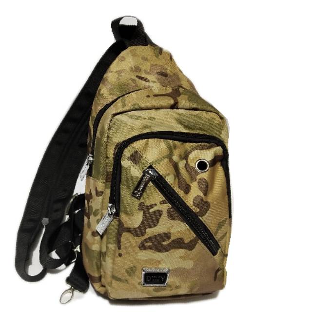 Tas sling bag tactical army multicam polo danny multifungsi