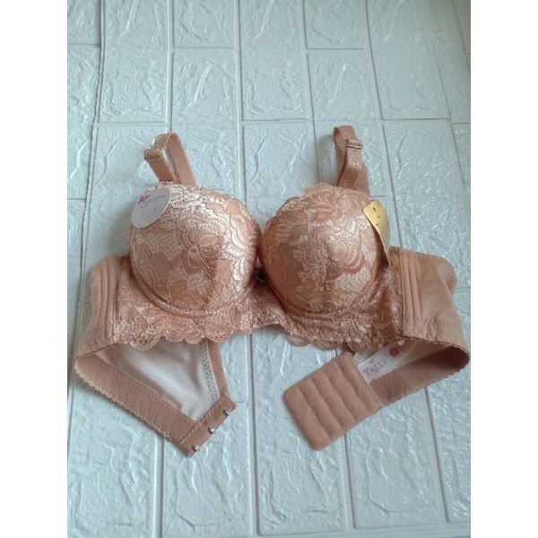BH TALLY 2962 PUSH UP KAIT 3 - BH BUSA TEBAL KAWAT PUSH UP MENGANGKAT PAYUDARA FULL RENDA - SIZE 34 36 38 40 - ARA98STORE