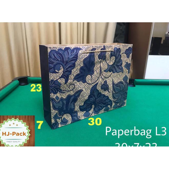 

Februari Maniss Paperbag Paper Bag Tas Kertas L 30X7X23 Motif Batik Warna Tas Souvenir Kode 608