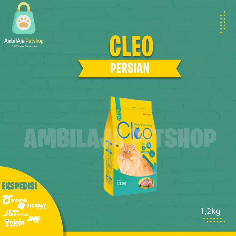 Makanan kucing CLEO 1,2kg PERSIAN All Life Stage