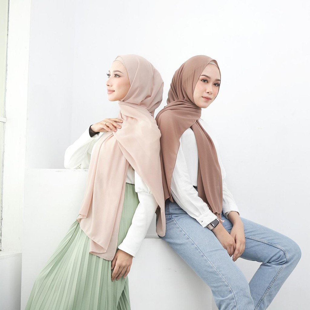 Nadiraa Hijab Lozy Shawl (pashmina ceruty babydoll) part 1-4