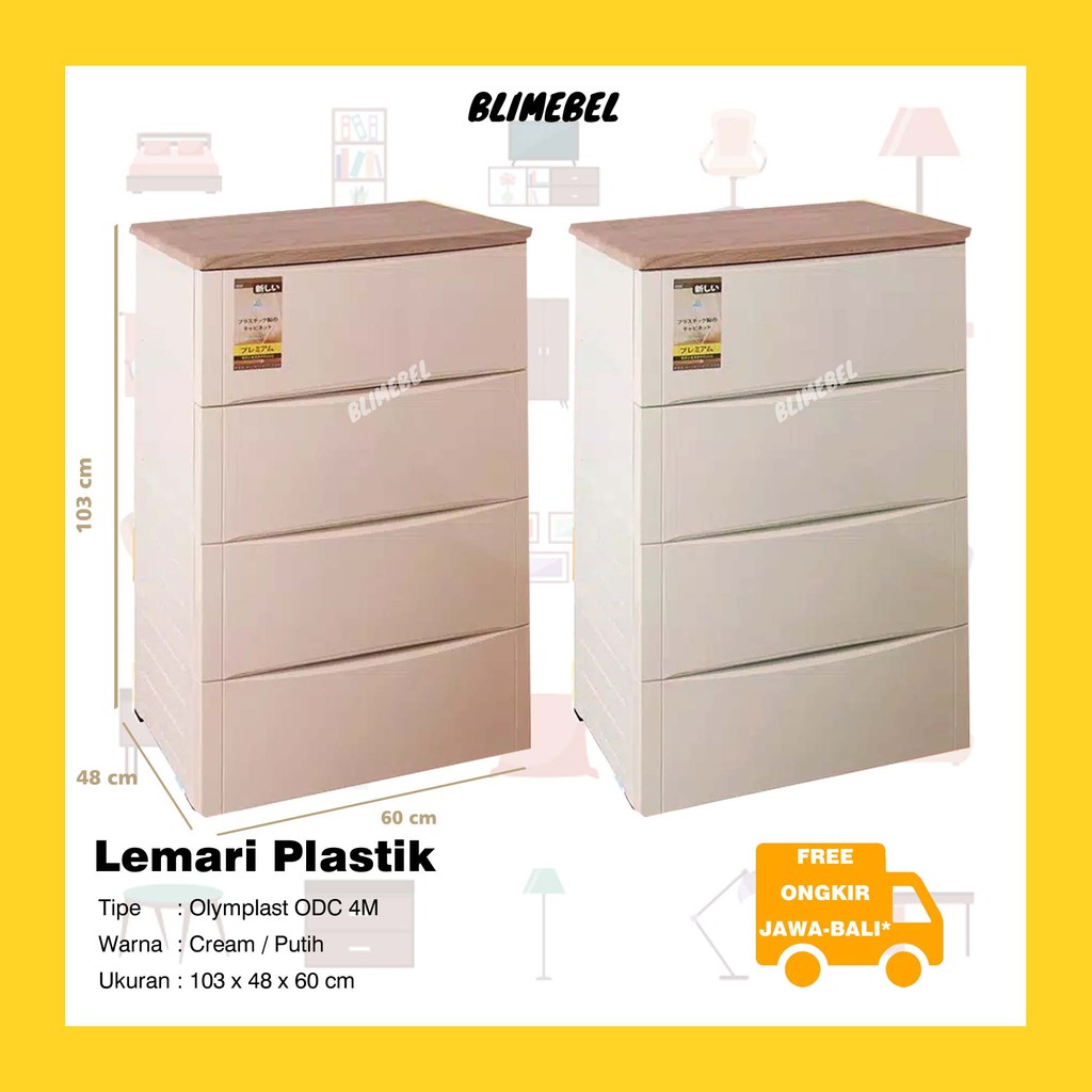  100 FREE ONGKIR JAWA BALI Blimebel Drawer Olymplast  