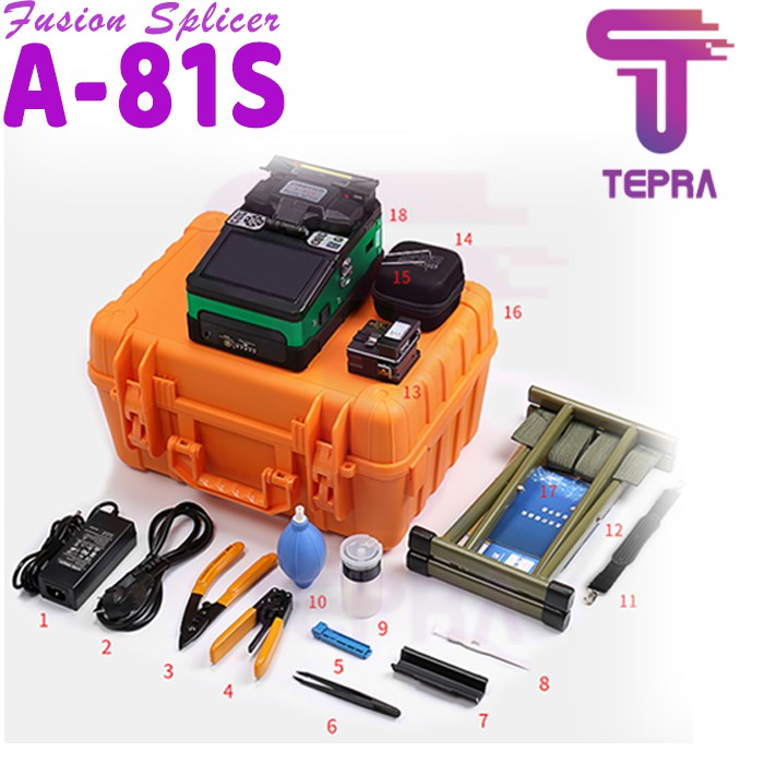 Splicing A-81S|Fusion Splicer A-81S|A-81S Optical Fusion Splicer