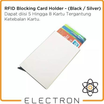 RFID Blocking Card Holder Dompet Kartu Kredit Smart Wallet Credit Lock