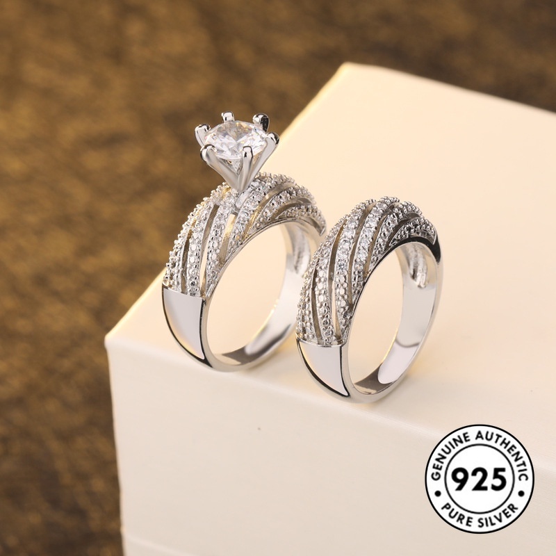 Cincin Sterling Silver 925 Untuk Wanita