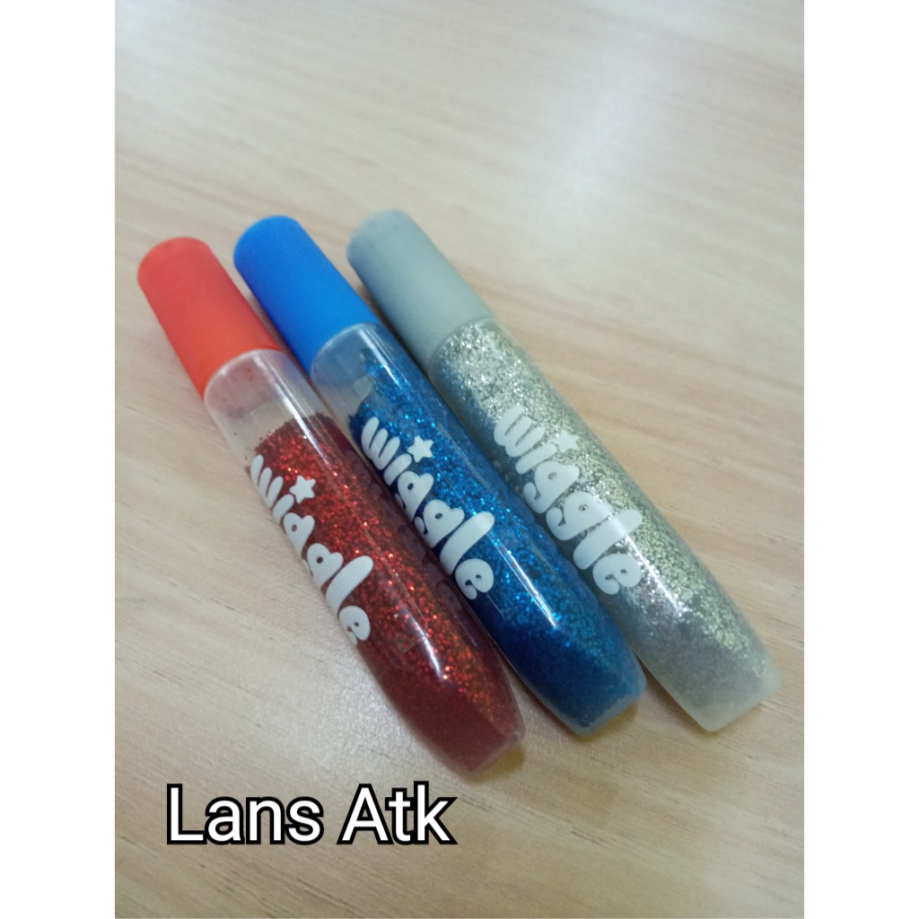 

WIGGLE Nautical Glitter Glue Random Color lem glitter isi 3