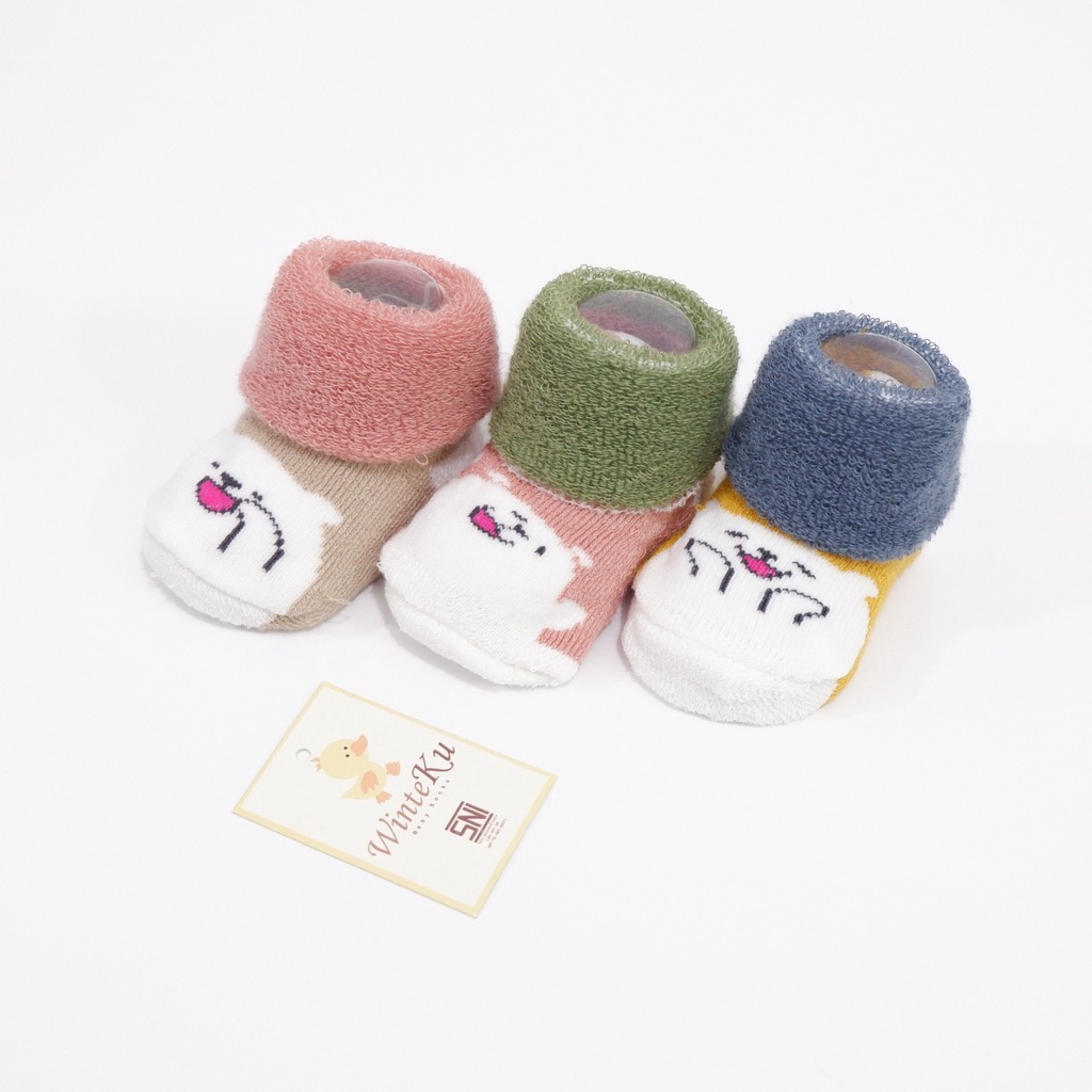 KAOS KAKI BABYTERRY PREMIUM - Winteku Kaos kaki Terry Animal'ls