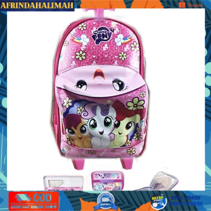 

[TERBARU] Perlengkapan Sekolah Bag School Tas Troley Bag School TSA 111