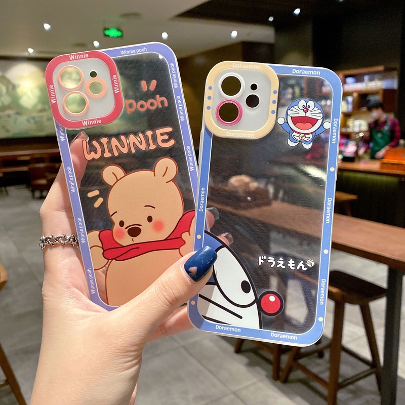 Casing Silikon OPPO A9 2020 A5 A15 A16 A5S A3S A7 A12 A12S A12E A53S A93 A95 A94 A5 A11X A32 A33 A74 A56 Motif Doraemon