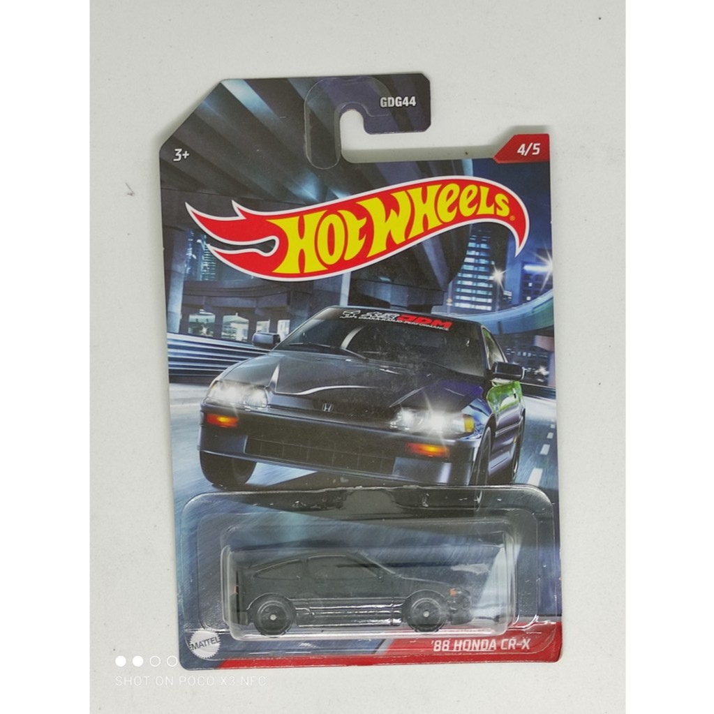 Hot Wheels Honda CRX Hitam JDM 2020