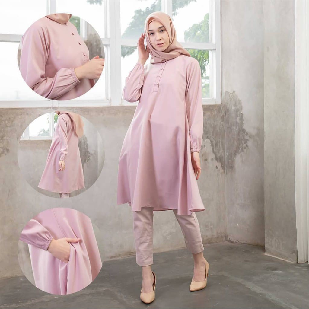 Baju Wanita Tunik Remaja Terbaru | Tunik Modern 2021 | Tunik Daily