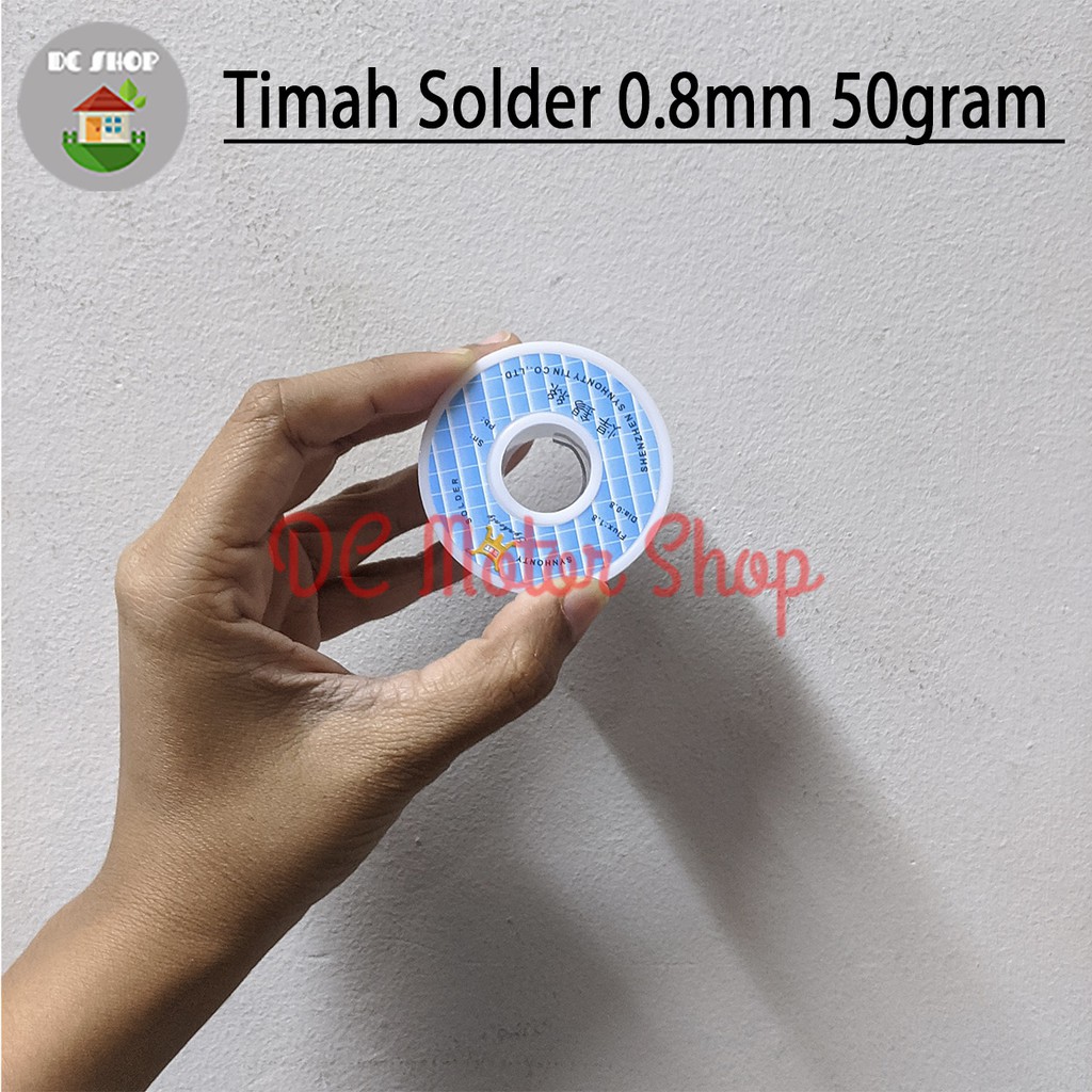 Timah Solder 0.8mm 50gram 50g Tenol Elektronik-1