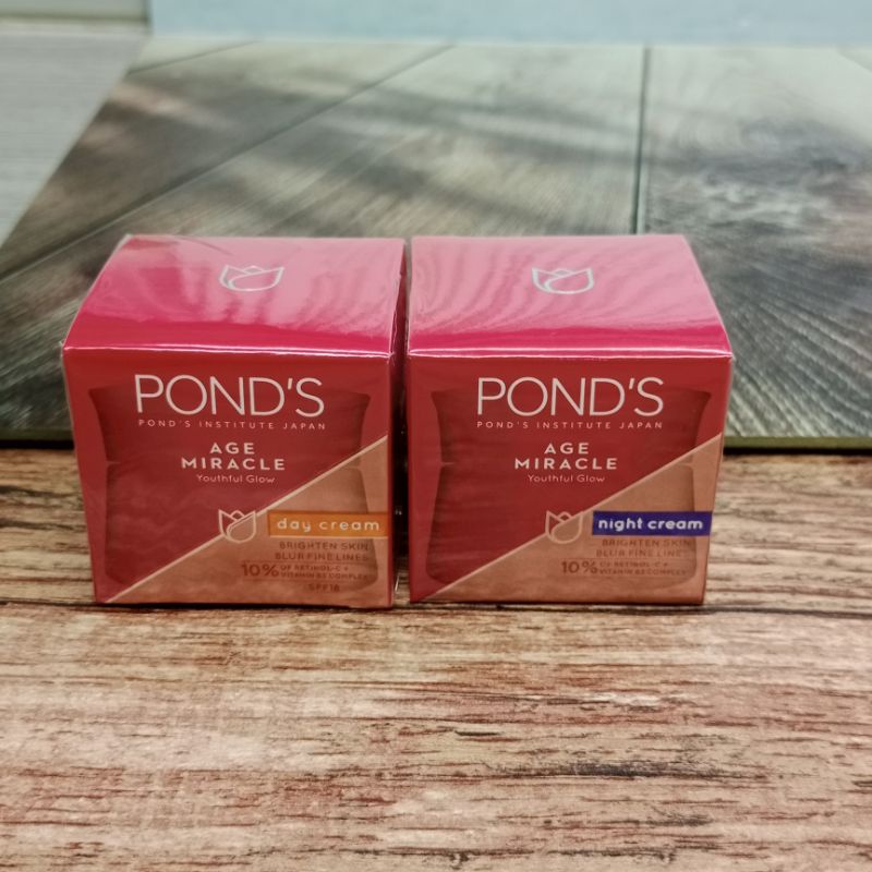 Pond's Age Miracle Day Cream-Night Cream || Ponds Age Miracle