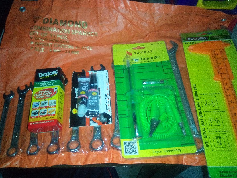 Plastic Steel Caliper 6 / Jangka Sorong Plastik Sellery