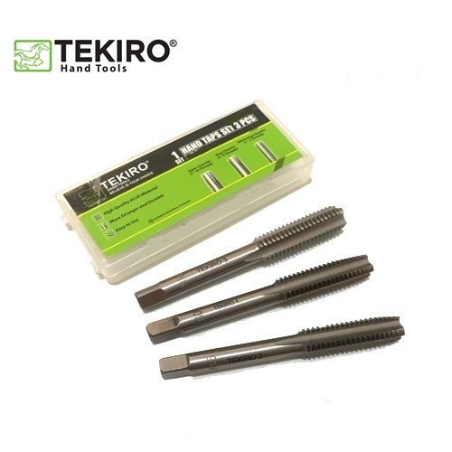 Tekiro Hand Taps Set 3pcs M4x0.7 / Tekiro Mata Hand Tap M4x0.7