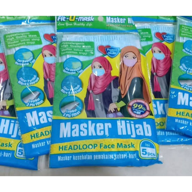 masker fit u mask hijab