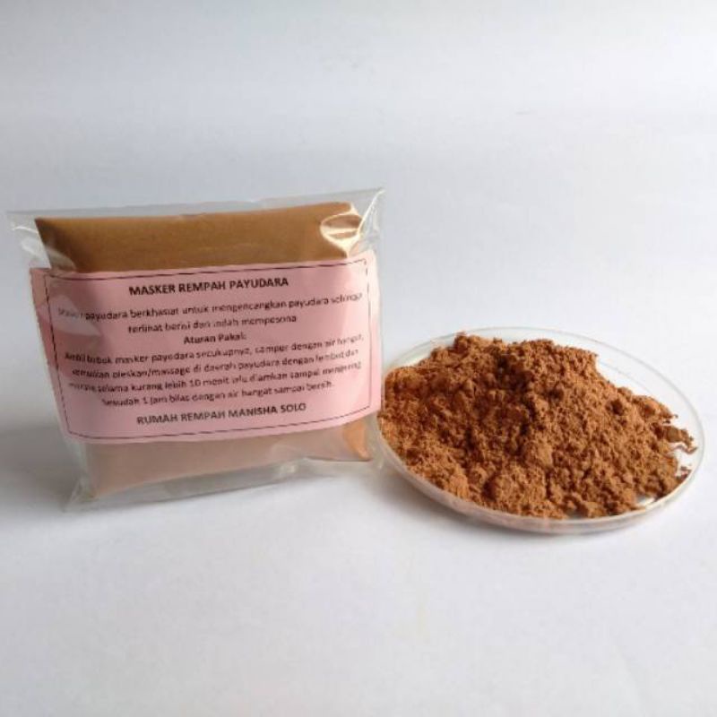 Masker Rempah Payudara (Payudara Kencang, Padat dan Berisi Alami)