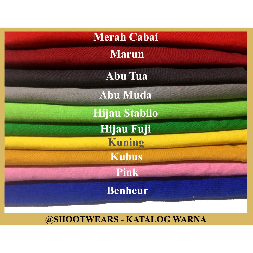 KAOS POLOS  V-NECK LENGAN PANJANG