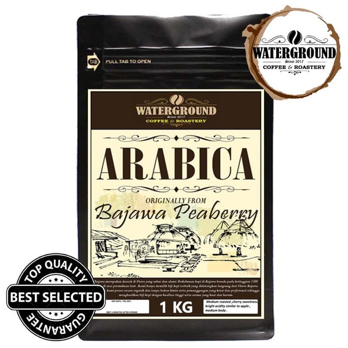 

Kopi Arabika Lanang / Jantan Flores Bajawa Peaberry 1 KG Coffee