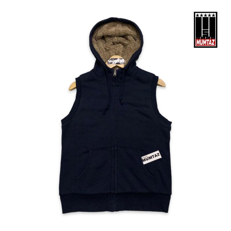 ZIP HOODIE VEST UNIQLO