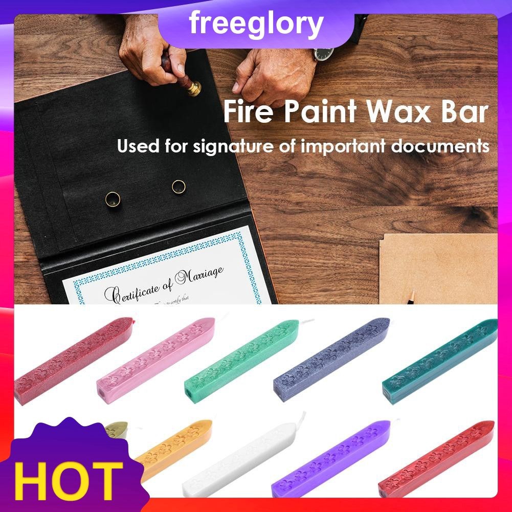 1pc New DIY Craft Art Letters Vintage Retro Sealing Stamps Fire Paint Wax Stick