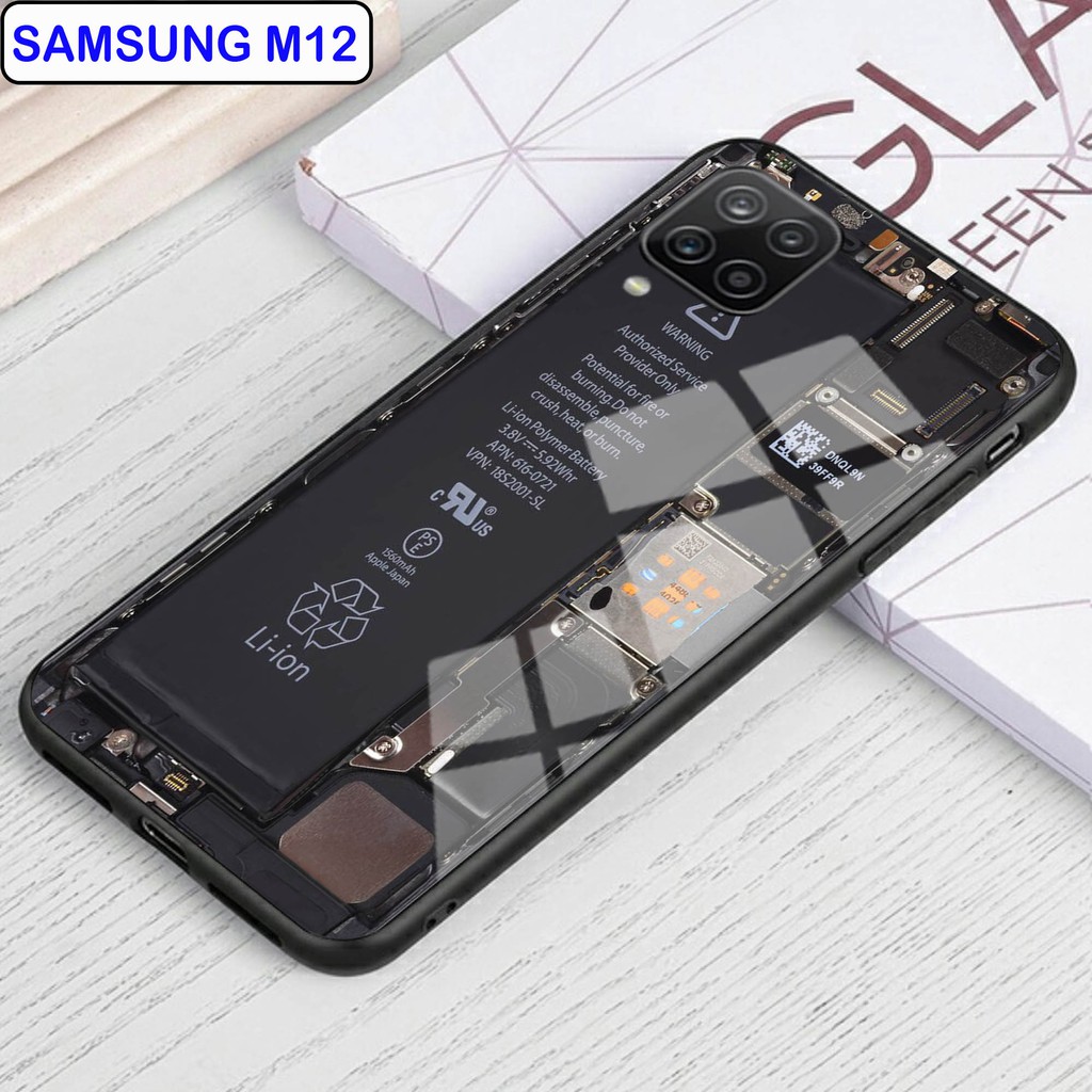 [S16] Samsung M12 (SoftCase Glass Kaca) Samsung M12 - Case Samsung M12