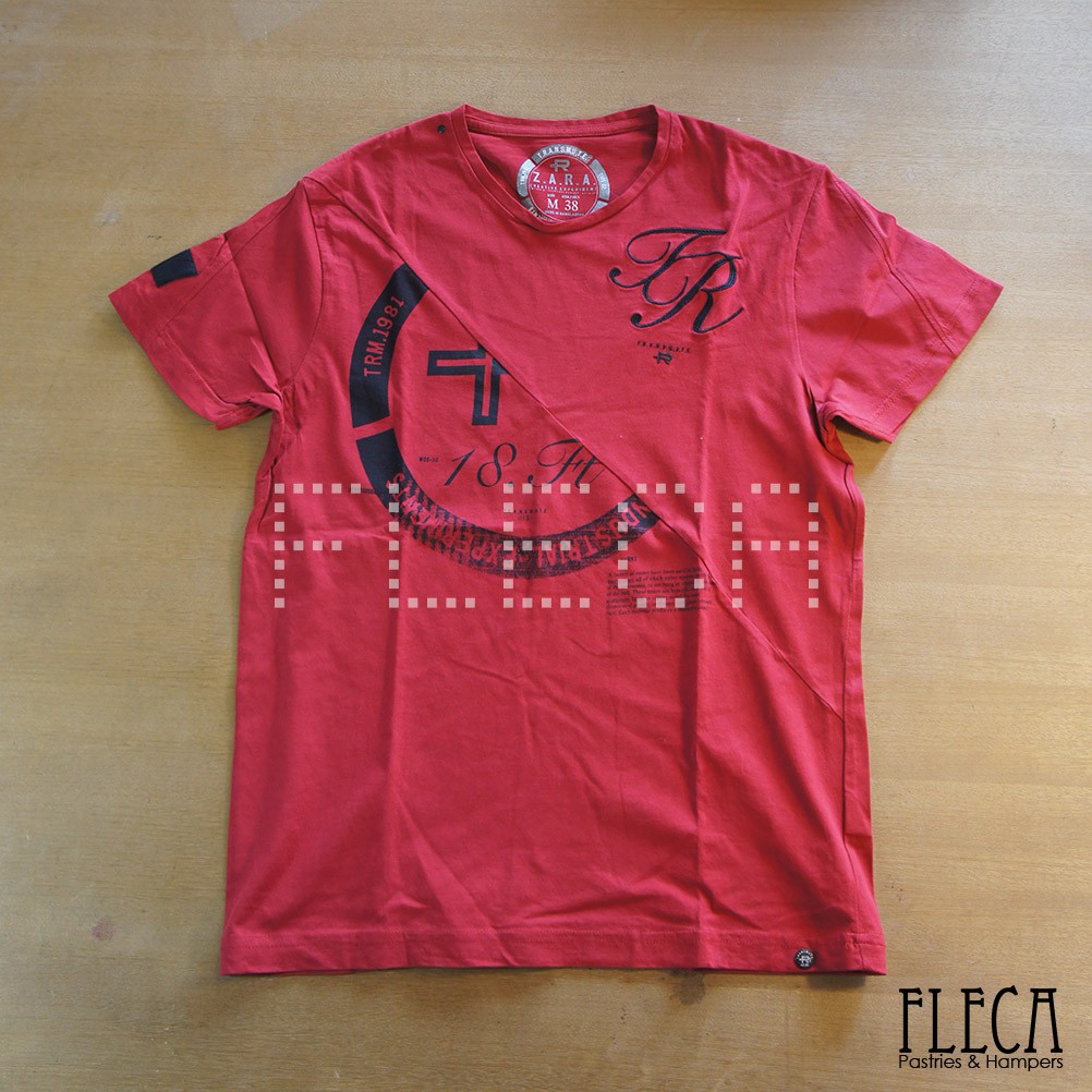 KAOS T-SHIRT ZARA BAJU TSHIRT PRELOVED CASUAL ASLI ORIGINAL AUTHENTIC COWOK PRIA LAKI