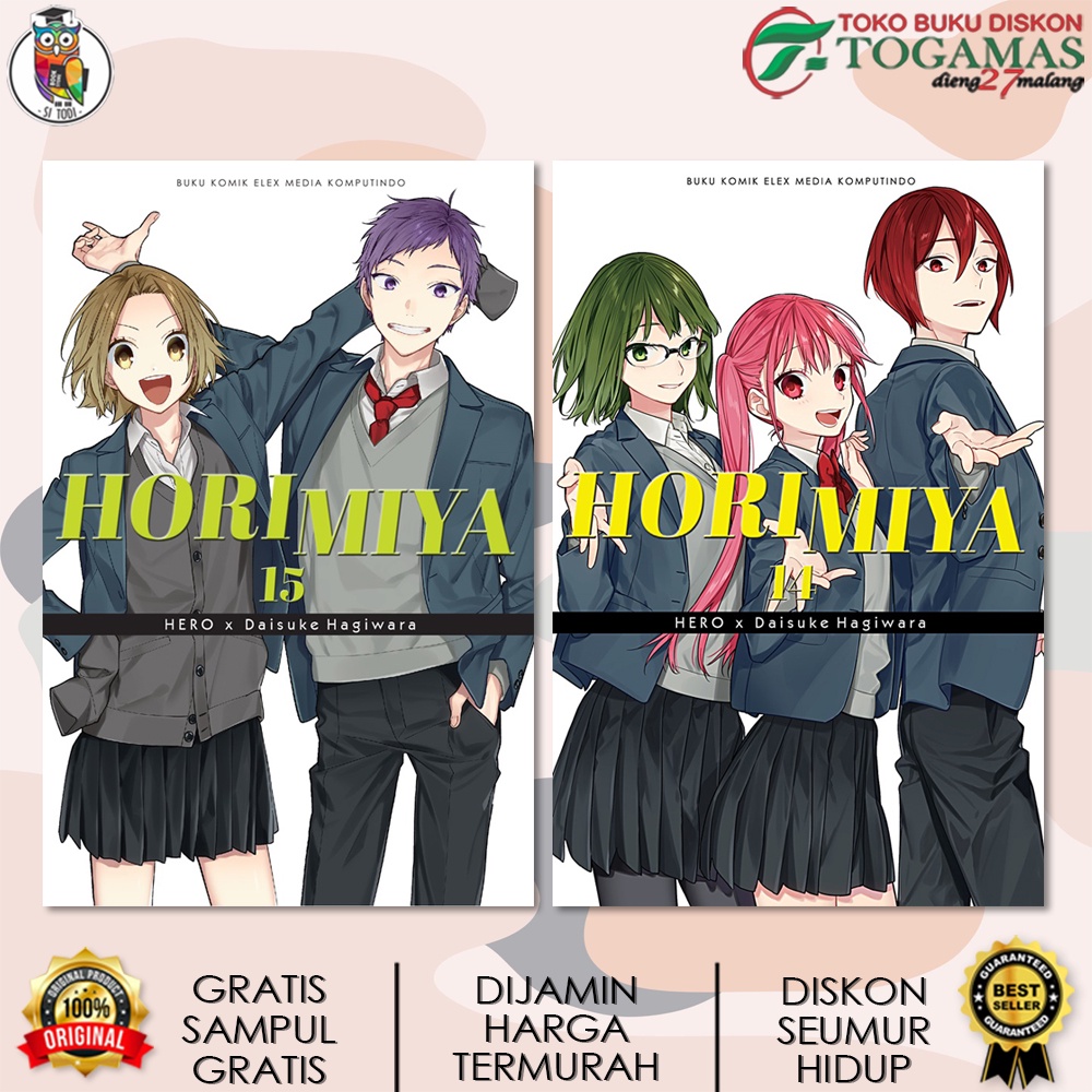 SERI KOMIK HORIMIYA KARYA HERO X DAISUKE HAGIWARA