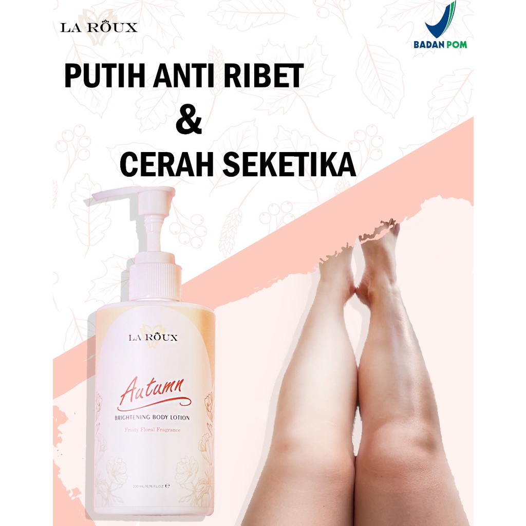 Citadeal - BPOM√  LAROUX Body Lotion Pemutih, Pemutih Instan, Lotion Pemutih