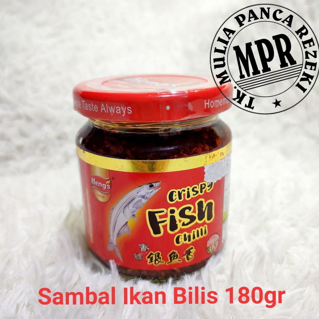 

HENG'S CRISPY FISH CHILLI SAMBAL IKAN BILIS SAMBAL TERI 180gr