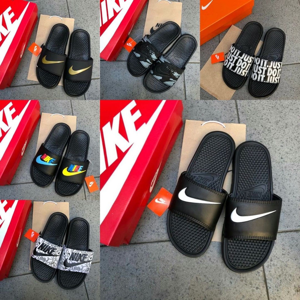 Sandal Nike / Nike Slide Sandal Selop Slip On Pria Wanita