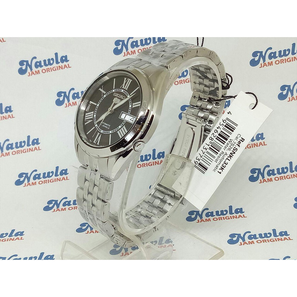 Seiko 5 SNKL33K1 Automatic Brown Dial - Jam Tangan Pria SNKL33