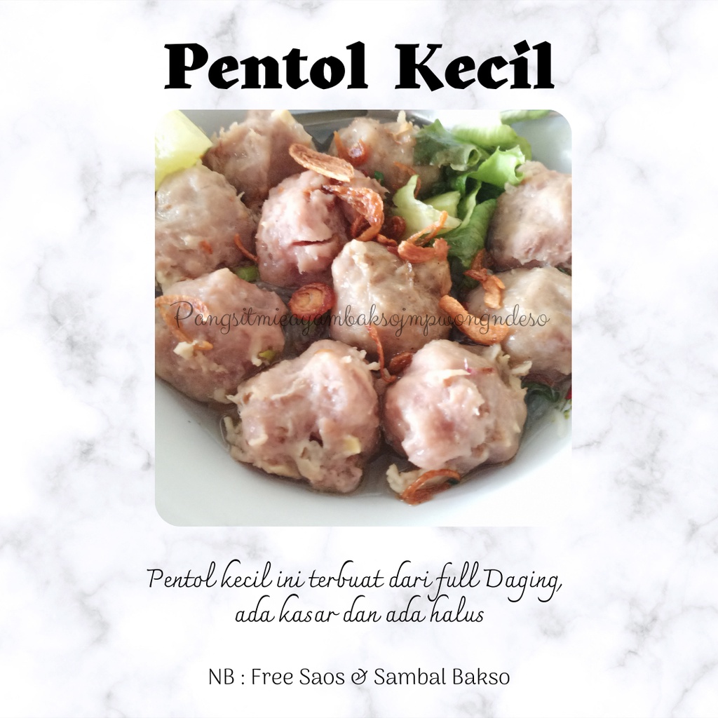 

Pentol Kecil I Bakso Kecil I Bakso Enak I Bakso Murah I Bakso Frozen I Pentol Frozen