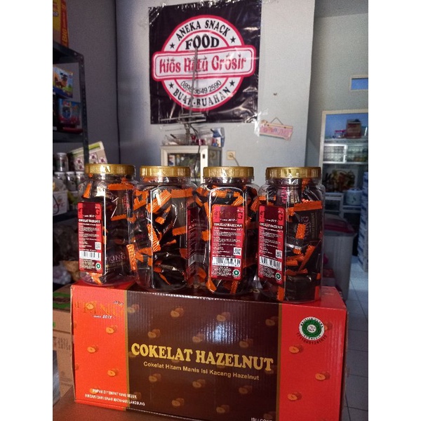 

D'KING BONIBOL COKELAT HAZELNIT ISI 4 TOPLES
