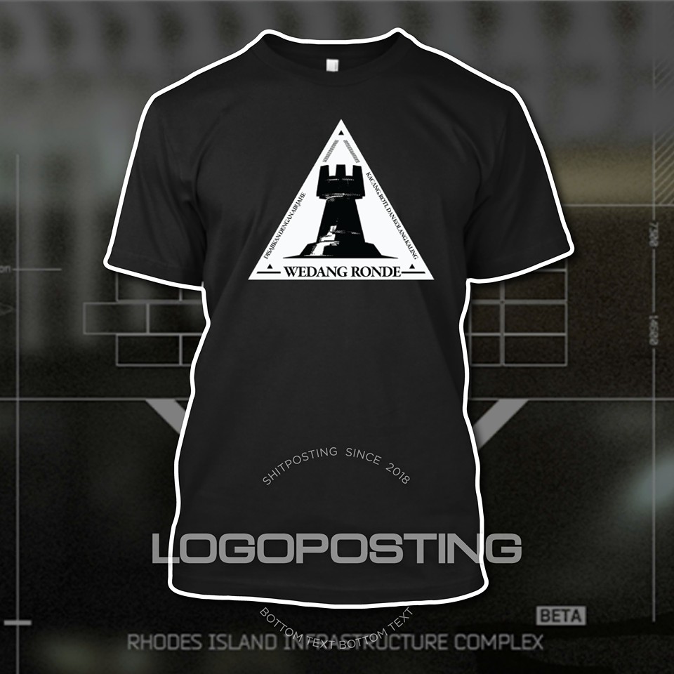 WEDANG RONDE - Kaos Tshirt Logoposting Arknights Doctor Rhodes Island